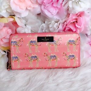 Kate Spade Party Camel Wallet